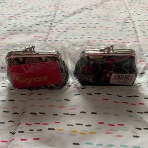 Tapestry Signare Wallets Set of Two